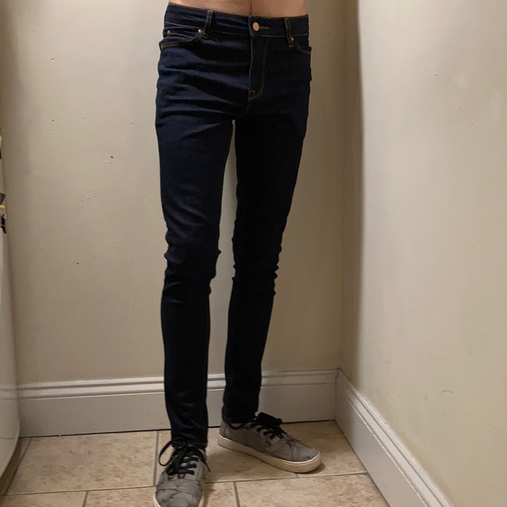 Like new Indigo blue ASOS jeans